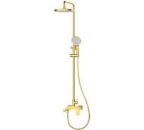 Душевая система FRAP с поворотным изливом, лейкой и верхним душем F2489-3