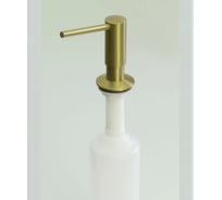 Дозатор врезной для кухонной мойки ViEir 500 мл, металл, цвет матовое золото, VR090-S