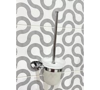 Ершик настенный стеклянный для туалета ViEir нержавеющая сталь и стекло, хром, V5113