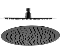 Лейка тропического душа круглая ViEir 30×30 см верхний душ черная VR2103-30C