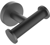 Крючок двойной для полотенец ViEir нержавеющая сталь, графит, V5502-G
