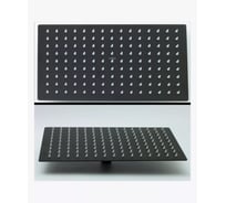 Лейка тропического душа прямоугольная ViEir 20×30 см верхний душ черная VR2014-C