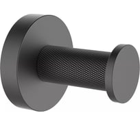 Крючок одинарный для полотенца VIEIR нержавеющая сталь, графит V5501-G