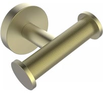 Крючок двойной для полотенец ViEir нержавеющая сталь, матовое золото, V5502-S