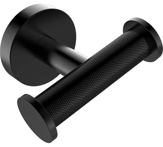 Крючок двойной для полотенец ViEir нержавеющая сталь, черный, V5502-C 1