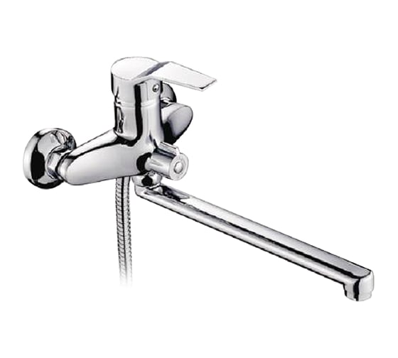 Смеситель для ванны FRAP с изливом и дивертором F22063 1