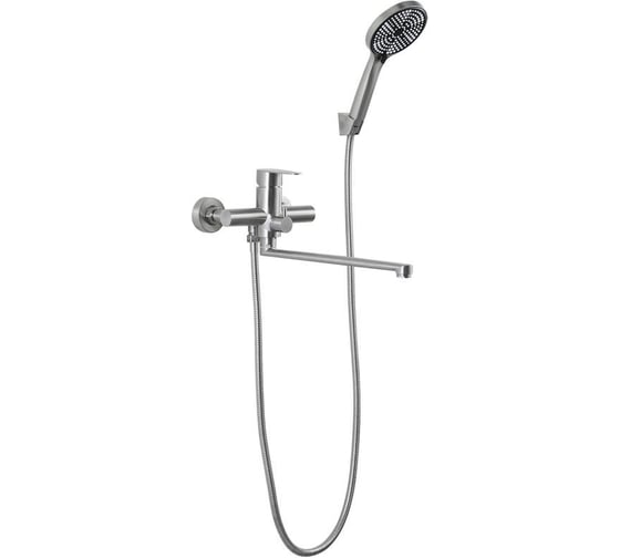 Смеситель для ванны FRAP с изливом и дивертором F2248 1