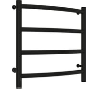 Полотенцесушитель Сунержа ЭПС ГАЛАНТ 4.0 500х500 левый Матовый чёрный 31-0830-5050