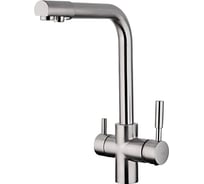 Смеситель для кухни с выдвижной лейкой и подключением фильтра для питьевой воды FRAP F4352-5