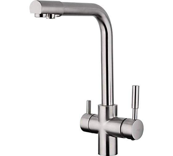 Смеситель для кухни с выдвижной лейкой и подключением фильтра для питьевой воды FRAP F4352-5 1