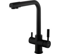 Смеситель для кухни с выдвижной лейкой и подключением фильтра для питьевой воды FRAP F4352-6
