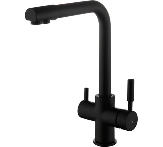 Смеситель для кухни с выдвижной лейкой и подключением фильтра для питьевой воды FRAP F4352-6 1