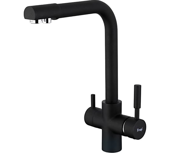 Смеситель для кухни с выдвижной лейкой и подключением фильтра для питьевой воды FRAP F4352-7 1