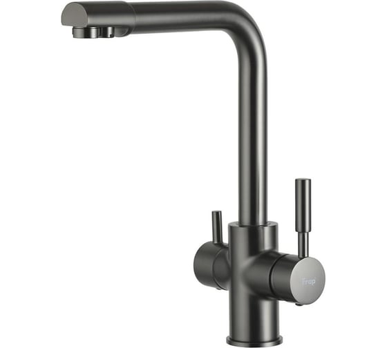 Смеситель для кухни с выдвижной лейкой и подключением фильтра для питьевой воды FRAP F4352-9 1