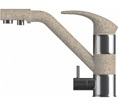 Кухонный смеситель Polygran ДУО (№302 Песочный) 824951