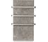 Электрический полотенцесушитель Luxor GREY-MRAMOR 3 перекладины HTR300 GMR-300-3 2
