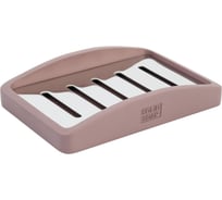 Мыльница VIDAGE Coch Cleddyf, полирезина, бордовый 1374004