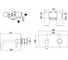 Встраиваемый смеситель для раковины Paffoni Steel looking LIGHT LIG101ST/M 00227609 2