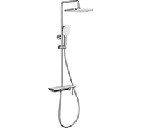 Душевая система GAPPO с поворотным изливом-переключателем, лейкой и верхним душем G2496-10