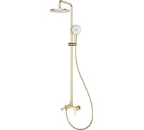 Душевая система GAPPO с поворотным изливом-переключателем, лейкой и верхним душем G2499-33