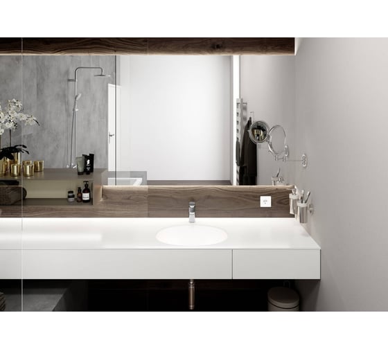 Смеситель для раковины Hansgrohe Vernis Blend 100, без сливного набора, латунь, хром 71580000
