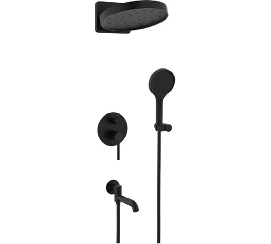 Душевая система GAPPO с поворотным изливом, лейкой и верхним душем G7106-6 1