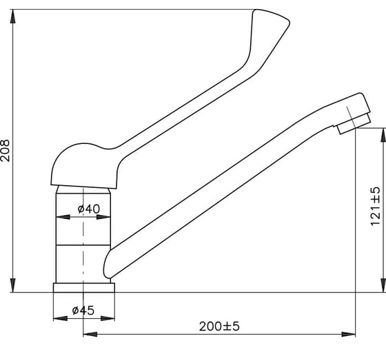 Смеситель RavSlezak SA605.5