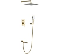 Душевая система GAPPO с поворотным изливом, лейкой и верхним душем G7117-3