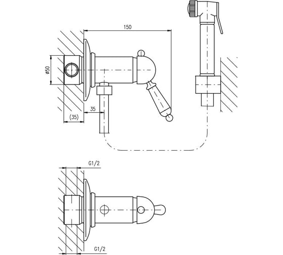 Смеситель RavSlezak L547/1CMATZ