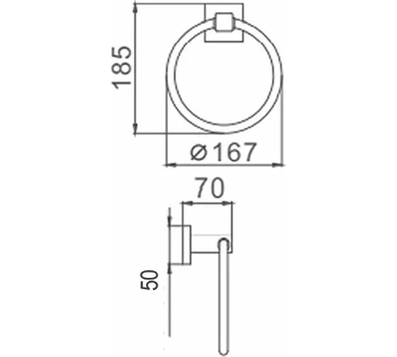 Полотенцедержатель Ekko E3304