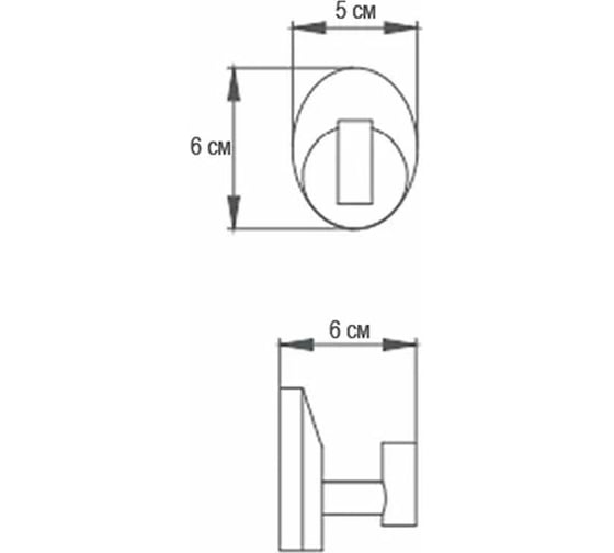 Крючок Ekko E1605-1