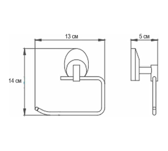 Бумагодержатель Ekko E1603-3