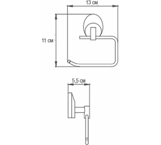 Бумагодержатель Ekko E1503-2