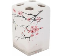 Держатель для зубных щеток Рыжий кот Сакура керамика TBH-S 006519