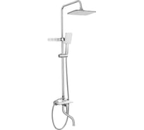 Душевая система FRAP с поворотным изливом, лейкой и верхним душем F24002