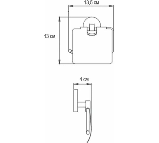 Бумагодержатель Ekko E1703