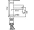 Смеситель для раковины FRAP F10801-6 2