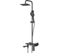 Душевая система MIXLINE ML33-06GR City графит 556594