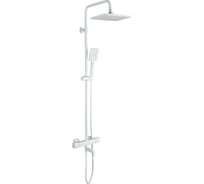 Душевая система с термостатом, поворотным изливом-переключателем, лейкой и верхним душем GAPPO G2491-8