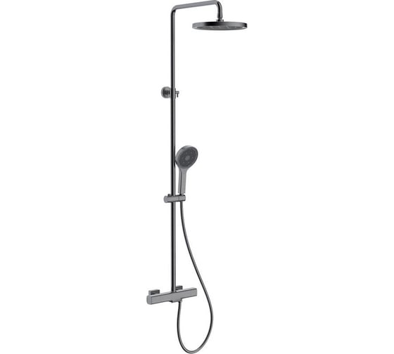 Душевая система с термостатом, встроенным изливом, лейкой и верхним душем GAPPO G2495-79 1