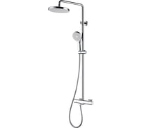 Душевая система с термостатом, встроенным изливом, лейкой и верхним душем GAPPO G2495-71