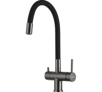 Смеситель для кухни GAPPO с гибким изливом и подключением фильтра для питьевой воды G4398-39