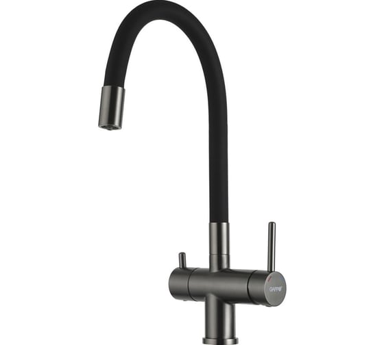 Смеситель для кухни GAPPO с гибким изливом и подключением фильтра для питьевой воды G4398-39 1