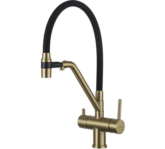 Смеситель для кухни GAPPO с гибким изливом и подключением фильтра для питьевой воды G4398-83 1