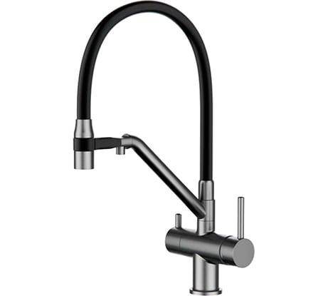 Смеситель для кухни GAPPO с гибким изливом и подключением фильтра для питьевой воды G4398-89