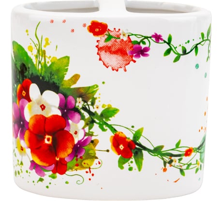 Держатель для зубных щеток Рыжий кот Летнее настроение керамика TBH-SUM 006515