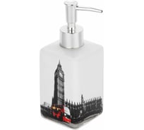 Дозатор для жидкого мыла Рыжий кот Лондон керамика DIS-L 002904