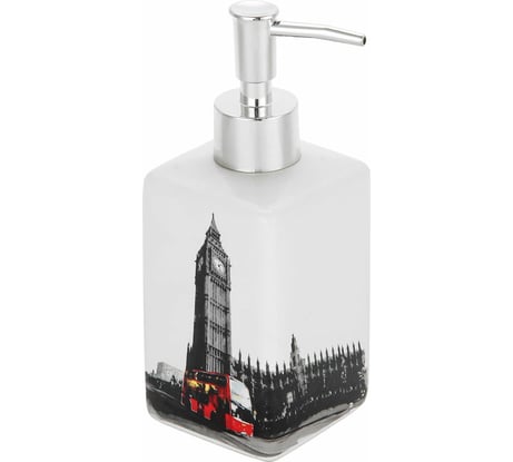 Дозатор для жидкого мыла Рыжий кот Лондон керамика DIS-L 002904