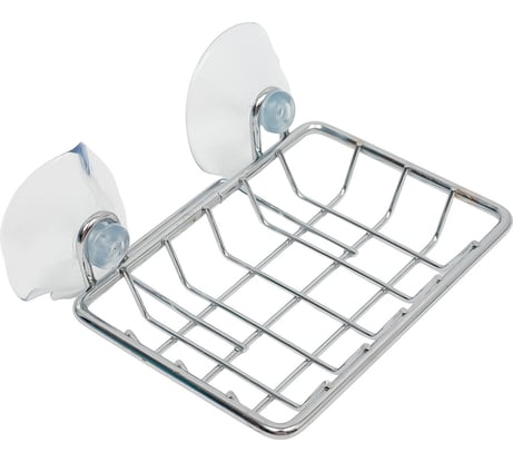 Подвесная мыльница Рыжий кот прямоугольная, на 2 присосках W2464 311463