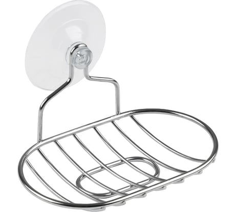 Подвесная мыльница Рыжий кот овальная, на присоске W2732 311457